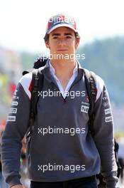 Esteban Gutierrez (MEX) Sauber. 22.06.2014. Formula 1 World Championship, Rd 8, Austrian Grand Prix, Spielberg, Austria, Race Day.