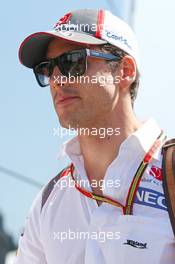 Adrian Sutil (GER) Sauber. 22.06.2014. Formula 1 World Championship, Rd 8, Austrian Grand Prix, Spielberg, Austria, Race Day.