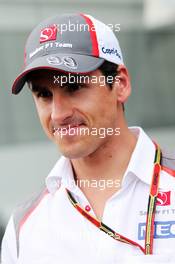 Adrian Sutil (GER) Sauber. 19.06.2014. Formula 1 World Championship, Rd 8, Austrian Grand Prix, Spielberg, Austria, Preparation Day.