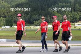 Max Chilton (GBR), Marussia F1 Team  19.06.2014. Formula 1 World Championship, Rd 8, Austrian Grand Prix, Spielberg, Austria, Preparation Day.