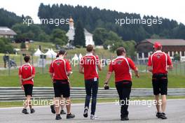 Max Chilton (GBR), Marussia F1 Team  19.06.2014. Formula 1 World Championship, Rd 8, Austrian Grand Prix, Spielberg, Austria, Preparation Day.