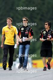 Romain Grosjean (FRA), Lotus F1 Team  19.06.2014. Formula 1 World Championship, Rd 8, Austrian Grand Prix, Spielberg, Austria, Preparation Day.