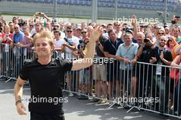Nico Rosberg (GER), Mercedes AMG F1 Team  19.06.2014. Formula 1 World Championship, Rd 8, Austrian Grand Prix, Spielberg, Austria, Preparation Day.