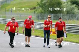 Max Chilton (GBR) Marussia F1 Team walks the circuit. 19.06.2014. Formula 1 World Championship, Rd 8, Austrian Grand Prix, Spielberg, Austria, Preparation Day.
