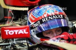 Romain Grosjean (FRA) Lotus F1 E22. 19.02.2014. Formula One Testing, Bahrain Test One, Day One, Sakhir, Bahrain.