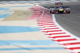 Sebastian Vettel (GER) Red Bull Racing RB10. 20.02.2014. Formula One Testing, Bahrain Test One, Day Two, Sakhir, Bahrain.