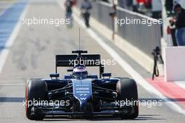 Valtteri Bottas (FIN) Williams FW36. 20.02.2014. Formula One Testing, Bahrain Test One, Day Two, Sakhir, Bahrain.