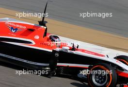 Jules Bianchi (FRA), Marussia F1 Team   19.02.2014. Formula One Testing, Bahrain Test One, Day One, Sakhir, Bahrain.