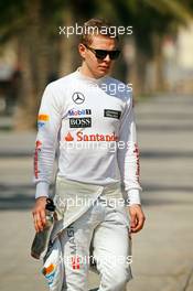Kevin Magnussen (DEN) McLaren. 19.02.2014. Formula One Testing, Bahrain Test One, Day One, Sakhir, Bahrain.
