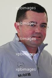 Eric Boullier (FRA) McLaren Racing Director. 19.02.2014. Formula One Testing, Bahrain Test One, Day One, Sakhir, Bahrain.