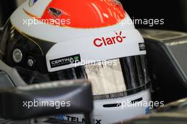 Adrian Sutil (GER) Sauber C33. 19.02.2014. Formula One Testing, Bahrain Test One, Day One, Sakhir, Bahrain.