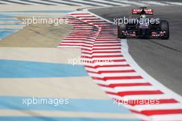 Jean-Eric Vergne (FRA) Scuderia Toro Rosso STR9. 20.02.2014. Formula One Testing, Bahrain Test One, Day Two, Sakhir, Bahrain.