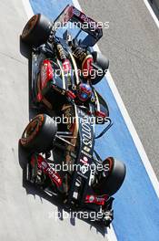 Romain Grosjean (FRA) Lotus F1 E22. 20.02.2014. Formula One Testing, Bahrain Test One, Day Two, Sakhir, Bahrain.