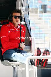 Jules Bianchi (FRA) Marussia F1 Team. 20.02.2014. Formula One Testing, Bahrain Test One, Day Two, Sakhir, Bahrain.