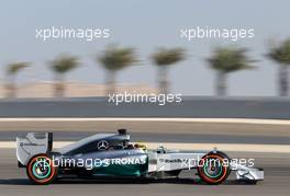 Lewis Hamilton (GBR), Mercedes AMG F1 Team  19.02.2014. Formula One Testing, Bahrain Test One, Day One, Sakhir, Bahrain.