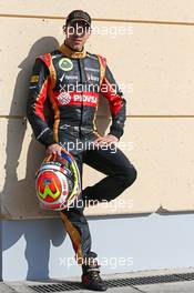 Pastor Maldonado (VEN) Lotus F1 Team. 20.02.2014. Formula One Testing, Bahrain Test One, Day Two, Sakhir, Bahrain.