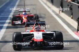 Max Chilton (GBR) Marussia F1 Team MR03. 20.02.2014. Formula One Testing, Bahrain Test One, Day Two, Sakhir, Bahrain.