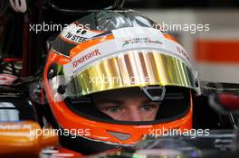 Nico Hulkenberg (GER) Sahara Force India F1 VJM07. 20.02.2014. Formula One Testing, Bahrain Test One, Day Two, Sakhir, Bahrain.