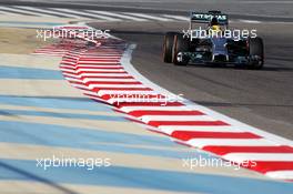 Lewis Hamilton (GBR) Mercedes AMG F1 W05. 19.02.2014. Formula One Testing, Bahrain Test One, Day One, Sakhir, Bahrain.