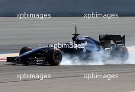 Valtteri Bottas (FIN), Williams F1 Team  20.02.2014. Formula One Testing, Bahrain Test One, Day Two, Sakhir, Bahrain.