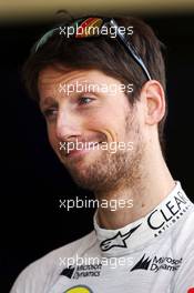 Romain Grosjean (FRA) Lotus F1 Team. 20.02.2014. Formula One Testing, Bahrain Test One, Day Two, Sakhir, Bahrain.