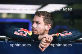 Sebastian Vettel (GER) Red Bull Racing. 20.02.2014. Formula One Testing, Bahrain Test One, Day Two, Sakhir, Bahrain.