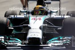 Lewis Hamilton (GBR) Mercedes AMG F1 W05. 19.02.2014. Formula One Testing, Bahrain Test One, Day One, Sakhir, Bahrain.