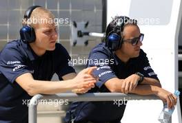 Felipe Massa (BRA), Williams F1 Team and Valtteri Bottas (FIN), Williams F1 Team  22.02.2014. Formula One Testing, Bahrain Test One, Day Four, Sakhir, Bahrain.