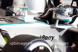 Nico Rosberg (GER) Mercedes AMG F1 W05. 20.02.2014. Formula One Testing, Bahrain Test One, Day Two, Sakhir, Bahrain.