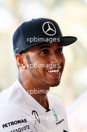 Lewis Hamilton (GBR) Mercedes AMG F1. 20.02.2014. Formula One Testing, Bahrain Test One, Day Two, Sakhir, Bahrain.