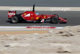 Fernando Alonso (ESP), Scuderia Ferrari  19.02.2014. Formula One Testing, Bahrain Test One, Day One, Sakhir, Bahrain.