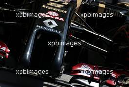 Lotus F1 Team, Technical detail, front wing 20.02.2014. Formula One Testing, Bahrain Test One, Day Two, Sakhir, Bahrain.