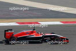 Jules Bianchi (FRA), Marussia F1 Team   19.02.2014. Formula One Testing, Bahrain Test One, Day One, Sakhir, Bahrain.