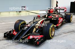 The Lotus F1 E22. 20.02.2014. Formula One Testing, Bahrain Test One, Day Two, Sakhir, Bahrain.