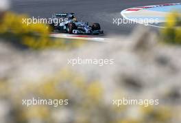 Lewis Hamilton (GBR), Mercedes AMG F1 Team  19.02.2014. Formula One Testing, Bahrain Test One, Day One, Sakhir, Bahrain.