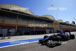 Valtteri Bottas (FIN), Williams F1 Team  21.02.2014. Formula One Testing, Bahrain Test One, Day Three, Sakhir, Bahrain.