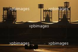 Scenic sun set action. 19.02.2014. Formula One Testing, Bahrain Test One, Day One, Sakhir, Bahrain.