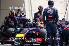 Daniel Ricciardo (AUS), Red Bull Racing  28.02.2014. Formula One Testing, Bahrain Test Two, Day Two, Sakhir, Bahrain.