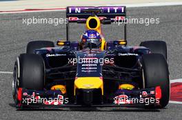 Daniel Ricciardo (AUS) Red Bull Racing RB10. 28.02.2014. Formula One Testing, Bahrain Test Two, Day Two, Sakhir, Bahrain.