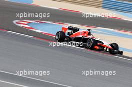 Jules Bianchi (FRA), Marussia F1 Team   28.02.2014. Formula One Testing, Bahrain Test Two, Day Two, Sakhir, Bahrain.