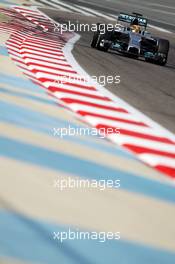 Lewis Hamilton (GBR) Mercedes AMG F1 W05. 28.02.2014. Formula One Testing, Bahrain Test Two, Day Two, Sakhir, Bahrain.