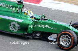 Marcus Ericsson (SWE), Caterham F1 Team  28.02.2014. Formula One Testing, Bahrain Test Two, Day Two, Sakhir, Bahrain.