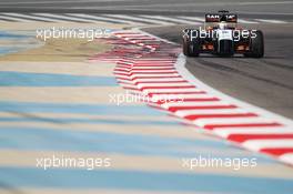 Sergio Perez (MEX) Sahara Force India F1 VJM07. 28.02.2014. Formula One Testing, Bahrain Test Two, Day Two, Sakhir, Bahrain.