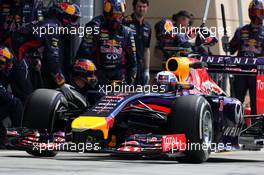 Daniel Ricciardo (AUS), Red Bull Racing  28.02.2014. Formula One Testing, Bahrain Test Two, Day Two, Sakhir, Bahrain.