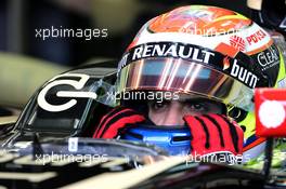 Pastor Maldonado (VEN), Lotus F1 Team  28.02.2014. Formula One Testing, Bahrain Test Two, Day Two, Sakhir, Bahrain.