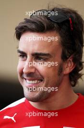 Fernando Alonso (ESP) Ferrari. 28.02.2014. Formula One Testing, Bahrain Test Two, Day Two, Sakhir, Bahrain.