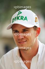 Nico Hulkenberg (GER) Sahara Force India F1. 28.02.2014. Formula One Testing, Bahrain Test Two, Day Two, Sakhir, Bahrain.