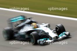 Lewis Hamilton (GBR) Mercedes AMG F1 W05. 28.02.2014. Formula One Testing, Bahrain Test Two, Day Two, Sakhir, Bahrain.