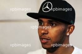 Lewis Hamilton (GBR) Mercedes AMG F1. 28.02.2014. Formula One Testing, Bahrain Test Two, Day Two, Sakhir, Bahrain.