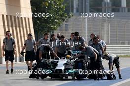 Lewis Hamilton (GBR), Mercedes AMG F1 Team  28.02.2014. Formula One Testing, Bahrain Test Two, Day Two, Sakhir, Bahrain.